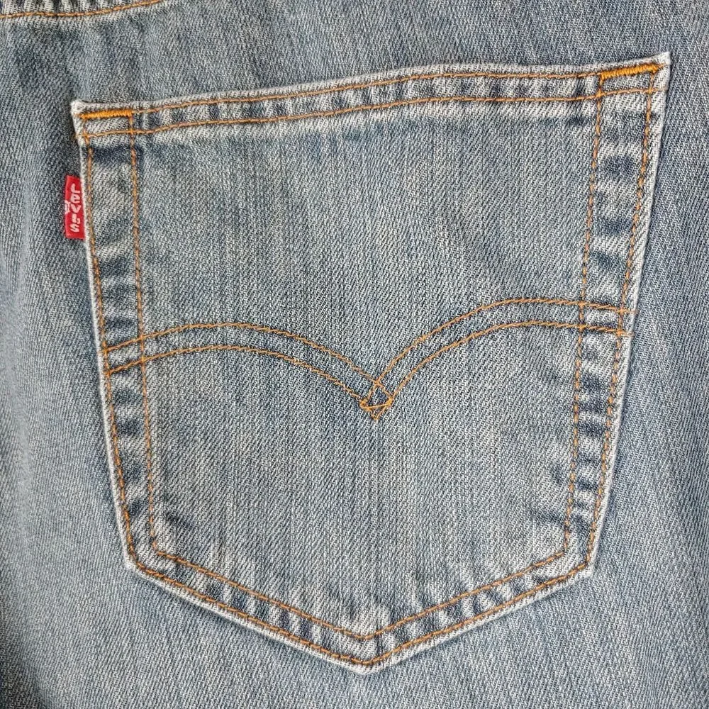 Levis 559‎ Jeans Mens 34x32 (Actual 36x30) Blue Relaxed Straight Mid Rise Denim